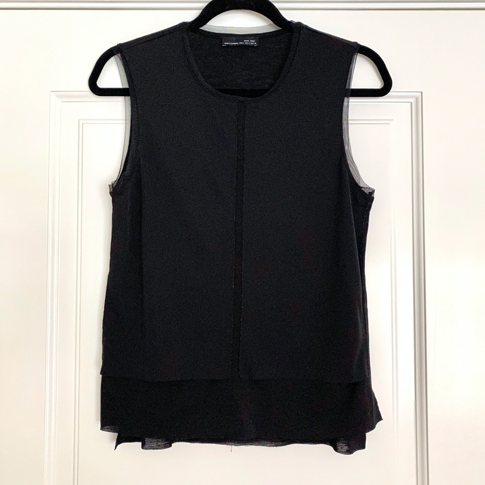 Zara Black Sleeveless Top - S